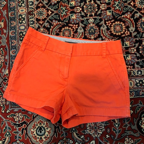 J. Crew Shorts J Crew Womens 4 Inch Chino Shorts Poshmark